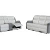 U6027 White Ash Sofa + Loveseat