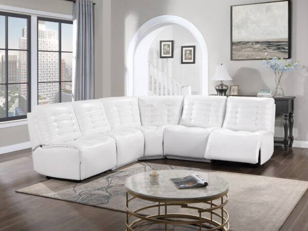 U6066 Blanche White 5 PC Set 2 Power