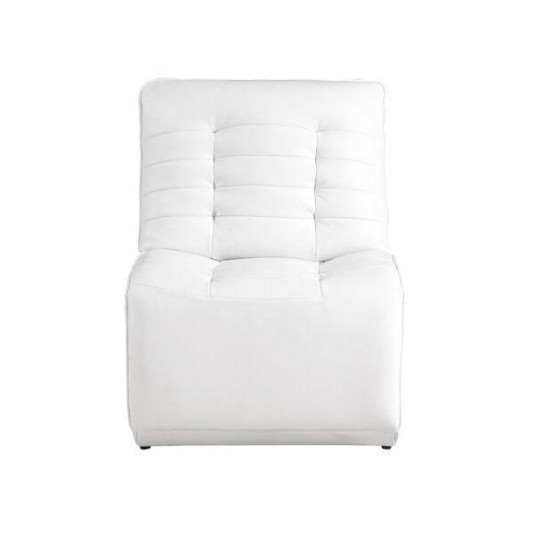 U6066 Blanche White Stationary Chair