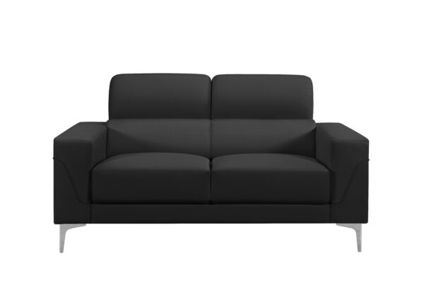 U6109 Black Sofa + Loveseat