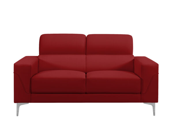 U6109  Red Loveseat