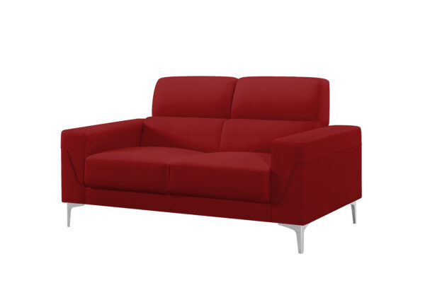 U6109  Red Loveseat