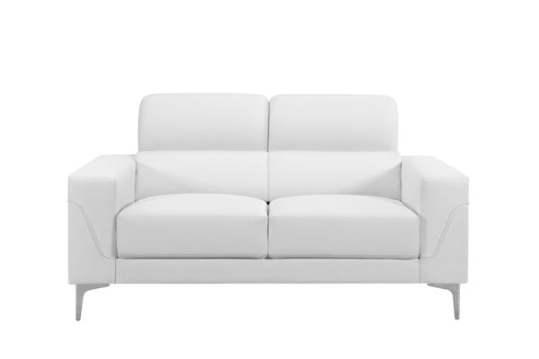 U6109 White Loveseat