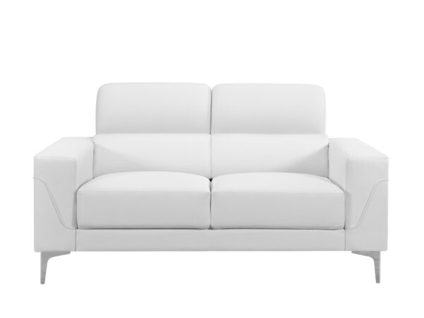 U6109 White Loveseat