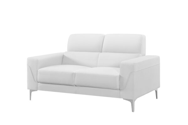 U6109 White Loveseat