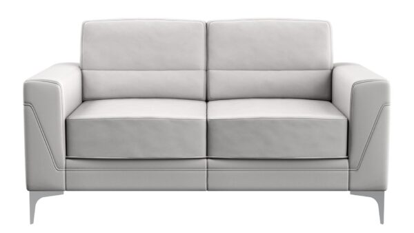 U6109 Light Gray Loveseat