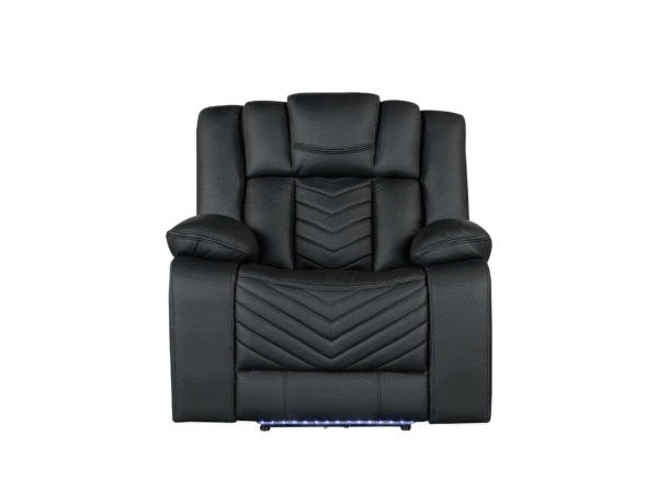 U7068 Black Reclining Chair