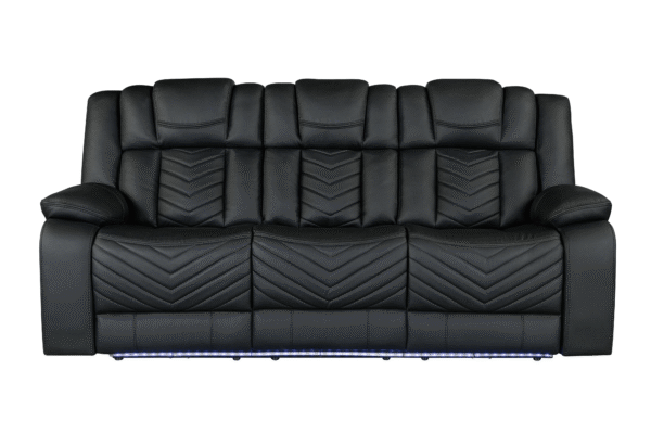 U7068 Black Sofa