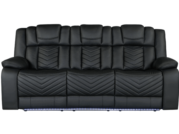 U7068 Black Sofa