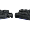 U7068 Black Sofa