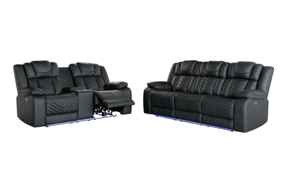 U7068 Black Sofa