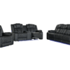 U7068 Black Reclining Chair