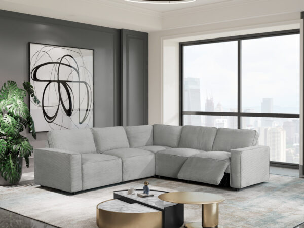 U8177 Gray Sectional
