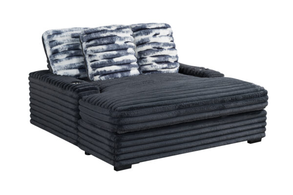 U8291 Gray Lounger