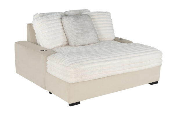 U8291 Beige Lounger