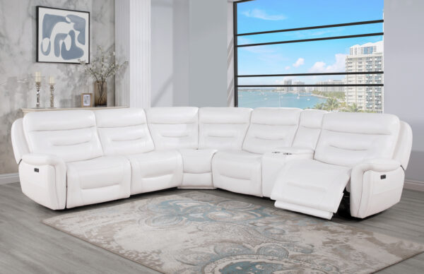 U8522 Blanche White Sectional