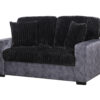 U9016 Black/Granite Loveseat
