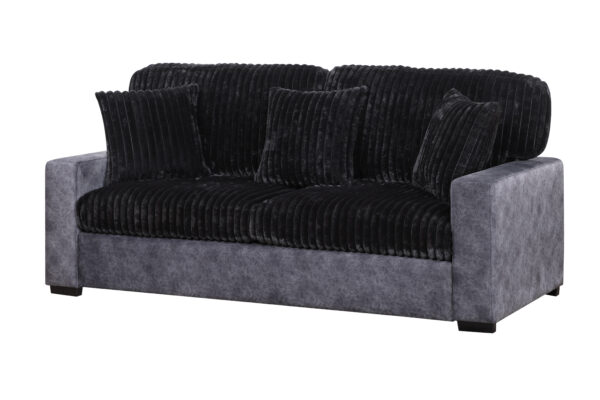 U9016 Black/Granite Sofa