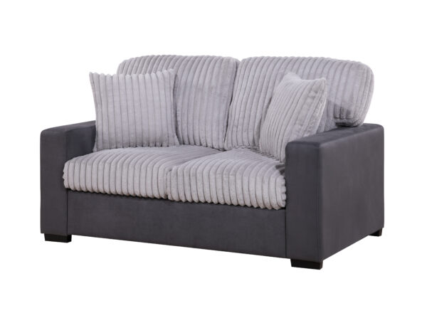 U9016 Light Grey/Mist Loveseat