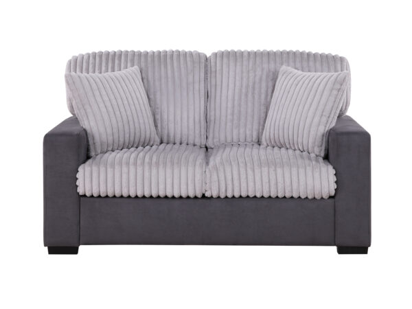 U9016 Light Grey/Mist Loveseat