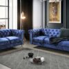 U9550 Blue Loveseat