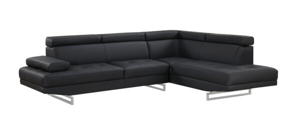 U9784 Black Sectional