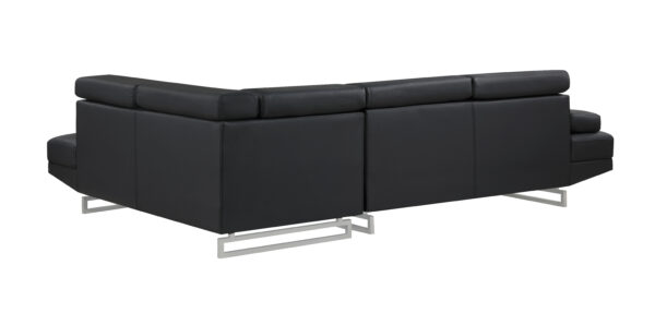 U9784 Black Sectional