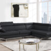 U9784 Black Sectional