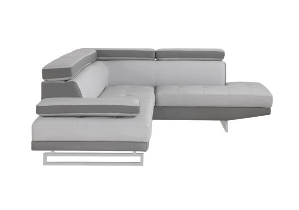 U9784 Dark Gray/Light Gray Sectional