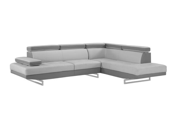 U9784 Dark Gray/Light Gray Sectional