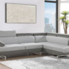 U9784 Dark Gray/Light Gray Sectional