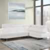 U9784 White Sectional
