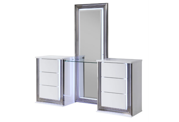 Ylime Smooth White Vanity