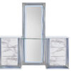 Ylime White Marble Vanity