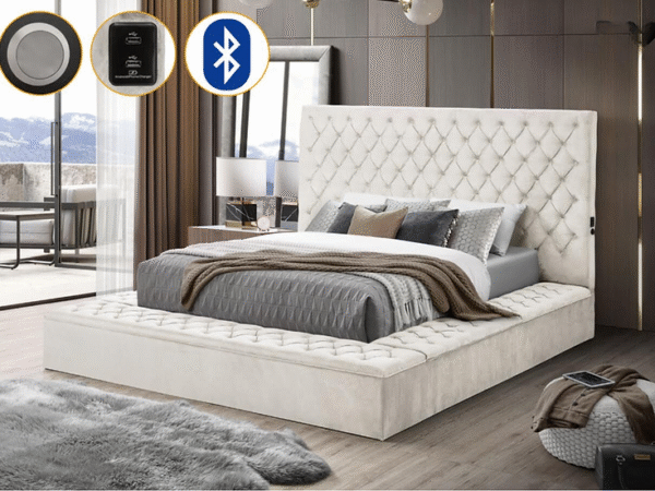 Bliss Square Bed Cream