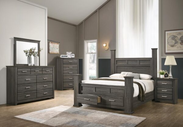 B215 - Vira King Headboard & Footboard