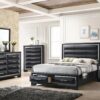 B240 - Lynn Bedroom Queen Headboard / Queen Footboard