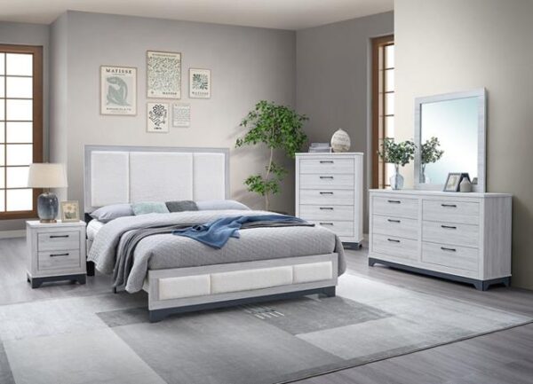 B312 - Jouri Light Grey Full Bed