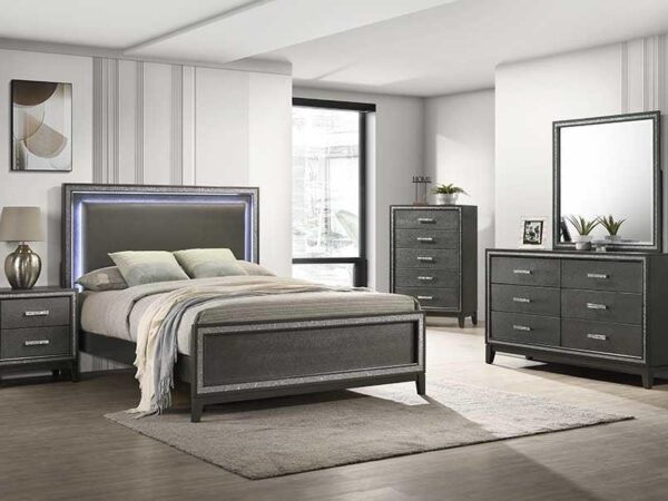 B331 - Tala Grey Full/Twin Side Rails