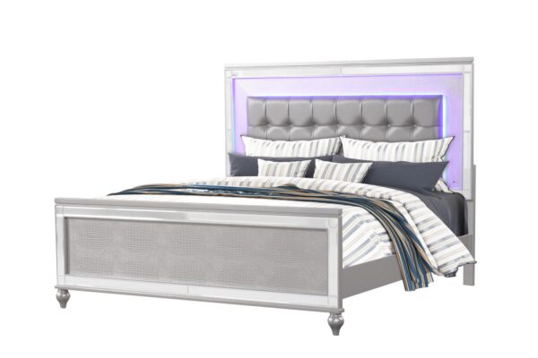 B515 - Emma Silver QUEEN / KING SIDE RAILS