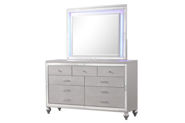 B515 - Emma Silver QUEEN / KING SIDE RAILS