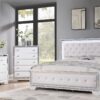 B518 - Demi White QUEEN / KING SIDE RAILS