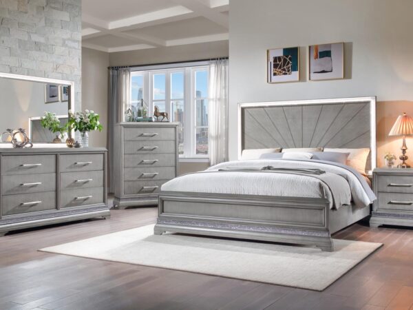 B545 - Jordan QUEEN FOOTBOARD W/ LED