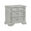 B581 - Atlas Silver King Uph Headboard W/ HB Posts