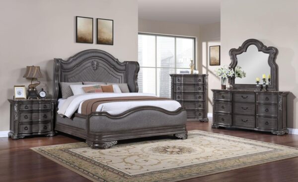 B584 - Emerson Queen Footboard W/ Side Rails