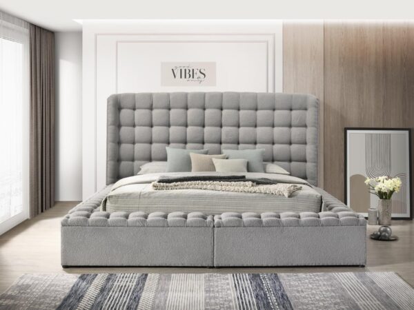 B801 - Versaley Grey Queen Headboard Grey