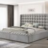 B801 - Versaley Grey King Rail and Slats Left Grey