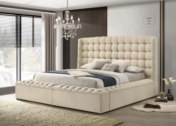 B803 - Versaley Beige King Rail and Slats Left Beige