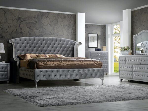 BR3600 -  Dana Grey (1/3) Queen Headboard