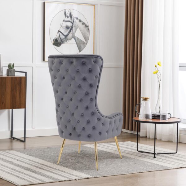 CK205 Dark Grey Accent Chair